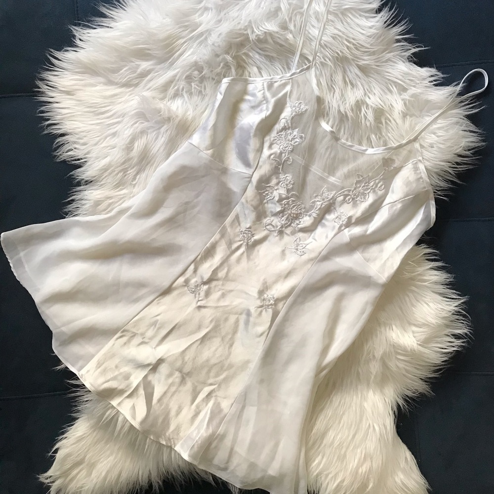 Wedding White Chemise EUC